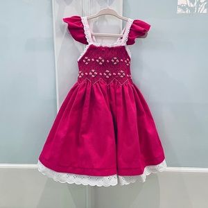 Smocked toddler dress